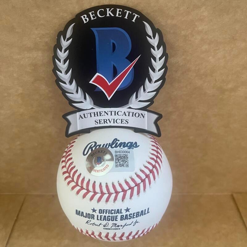 JOHN DONALDSON 1969 PILOTS SIGNED AUTO M.L. BASEBALL BAS AUTHENICATED