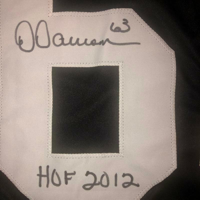 DERMONTTI DAWSON HOF 2012 SIGNED AUTOGRAPHED CUSTOM XL JERSEY JSA WPP36159