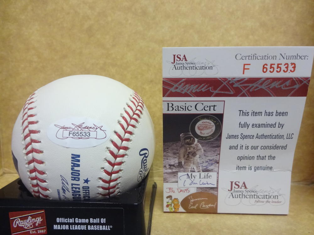  HANLEY RAMIREZ BOSTON RED SOX SIGNED M.L. BASEBALL JSA F65533