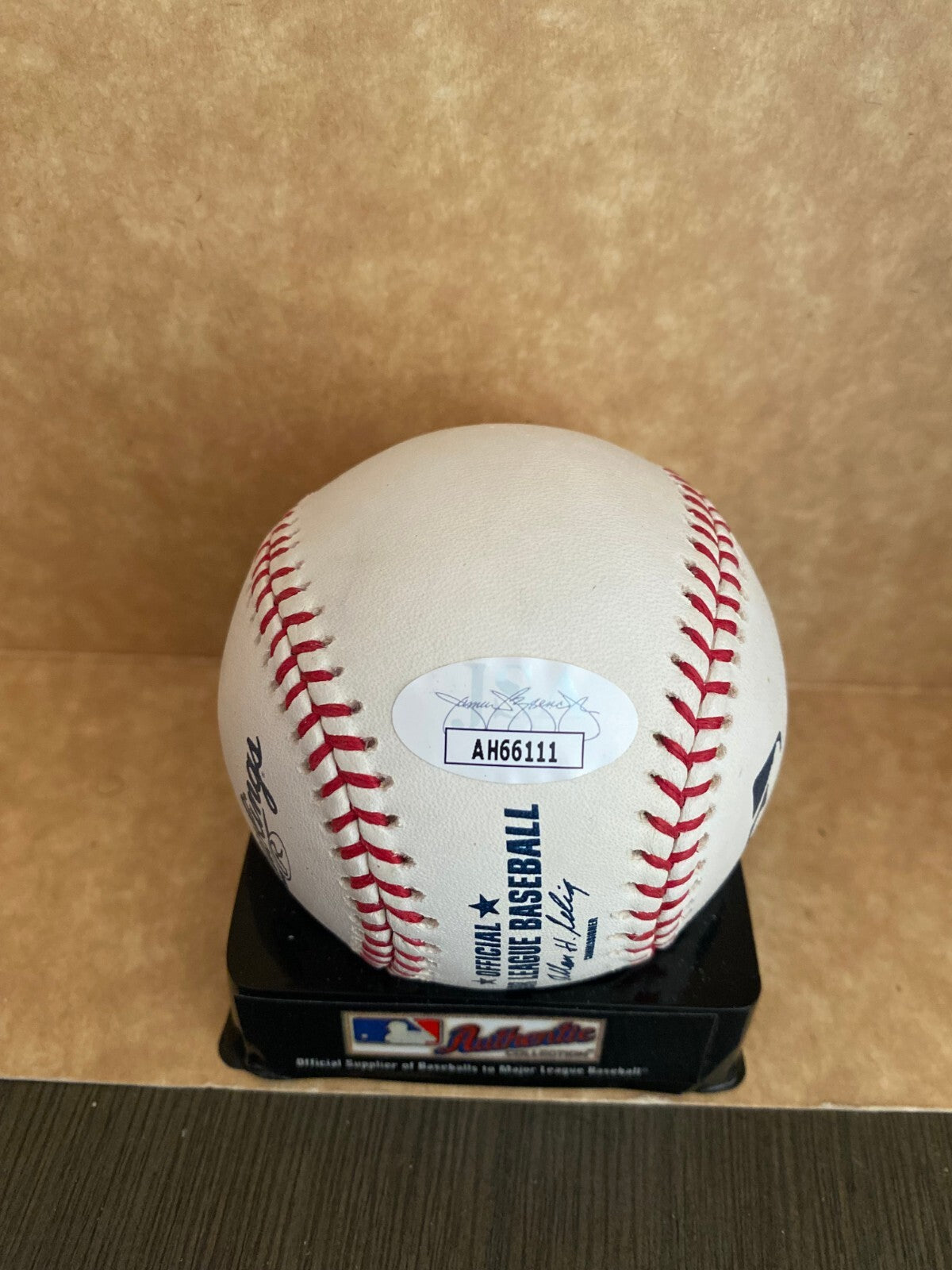 DAMION EASLEY METS/TIGERS SIGNED AUTOGRAPHED M.L. BASEBALL JSA COA