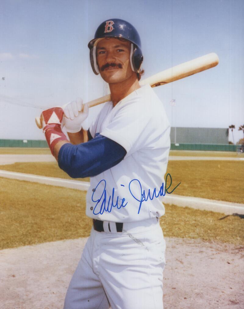 EDDIE JURAK RED SOX SIGNED AUTOGRAPHED 8X10 PHOTO W/ COA