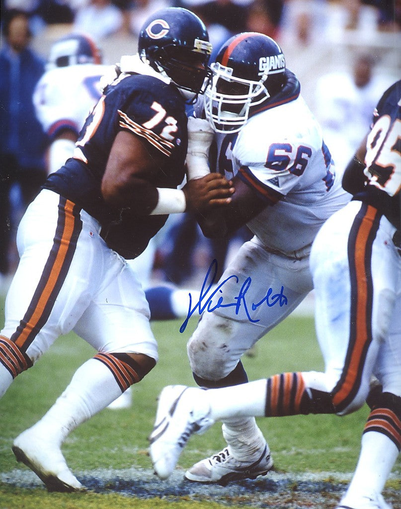 WILLIAM  ROBERTS  NEW  YORK  GIANTS   SIGNED 8X10