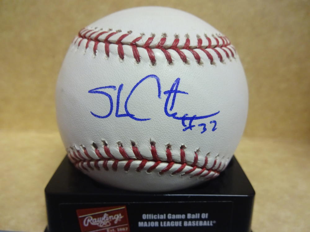 SHANE COSTA KANSAS CITY ROYALS SIGNED M.L. BASEBALL W/COA