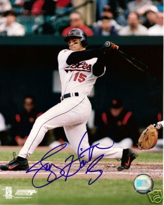 JERRY  HAIRSTON  BALTIMORE  ORIOLES SIGNED 8X10