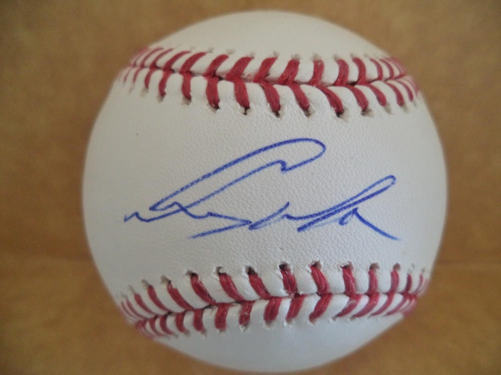 GREG MAHLE LOS ANGELES ANGELS SIGNED AUTOGRAPHED M.L. BASEBALL W/COA