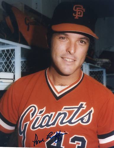 TOM  GRIFFIN  SAN  FRANCISCO  GIANTS   SIGNED 8X10