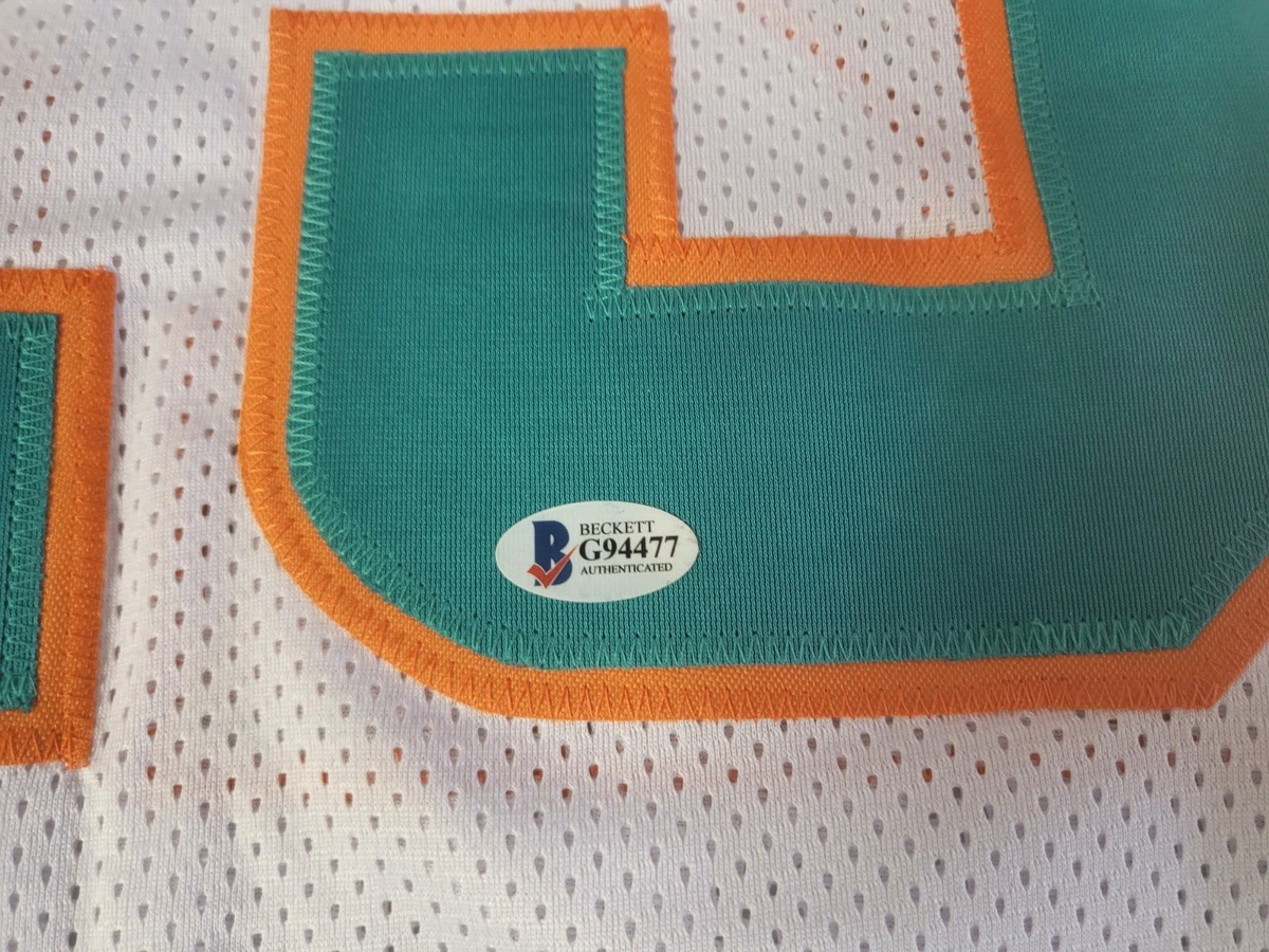 XAVIEN HOWARD #25 MIAMI SIGNED AUTOGRAPH CUSTOM WHITE JERSEY BECKETT G94477