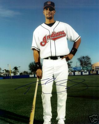 FRANKLIN GUTIERREZ   CLEVELAND INDIANS   SIGNED 8X10