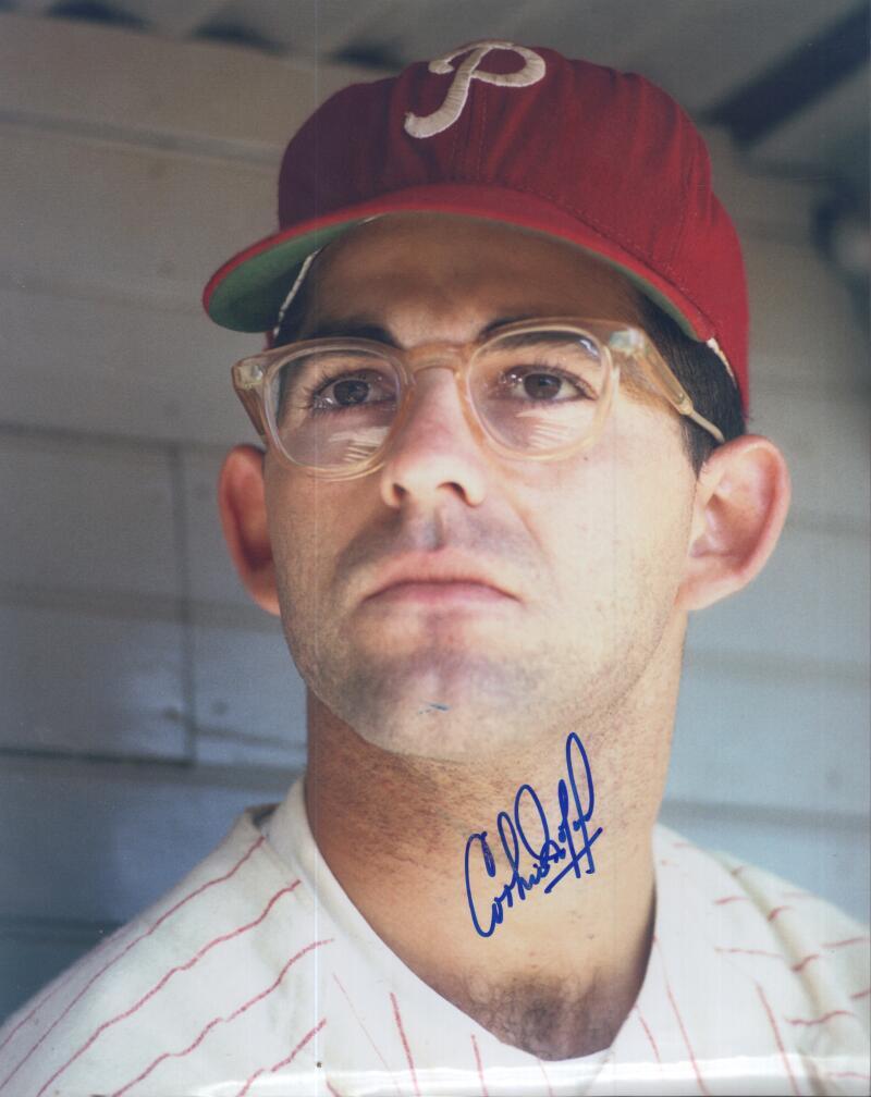 COOKIE ROJAS PHILLIES SIGNED AUTOGRAPHED 8X10 PHOTO W/ COA 