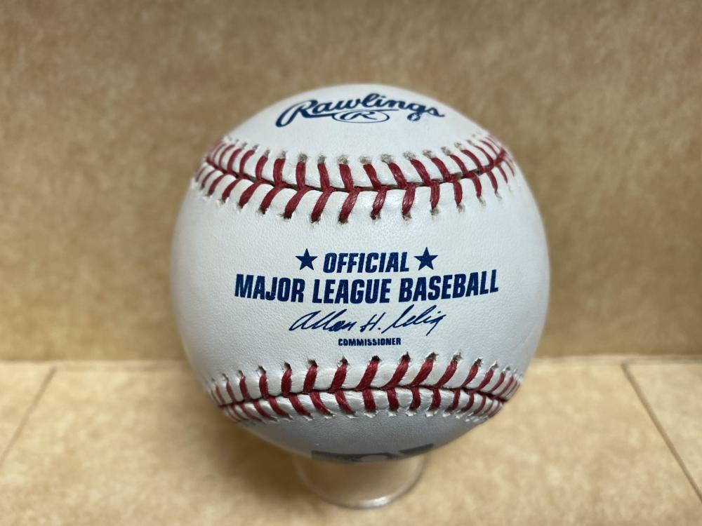 JOHN BUCK ROYALS/METS SIGNED AUTOGRAPHED M.L. BASEBALL W/ COA