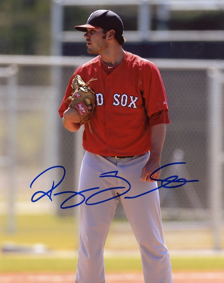 ROBBY   SCOTT    BOSTON  RED  SOX     SIGNED AUTOGRAPHED   8X10  PHOTO