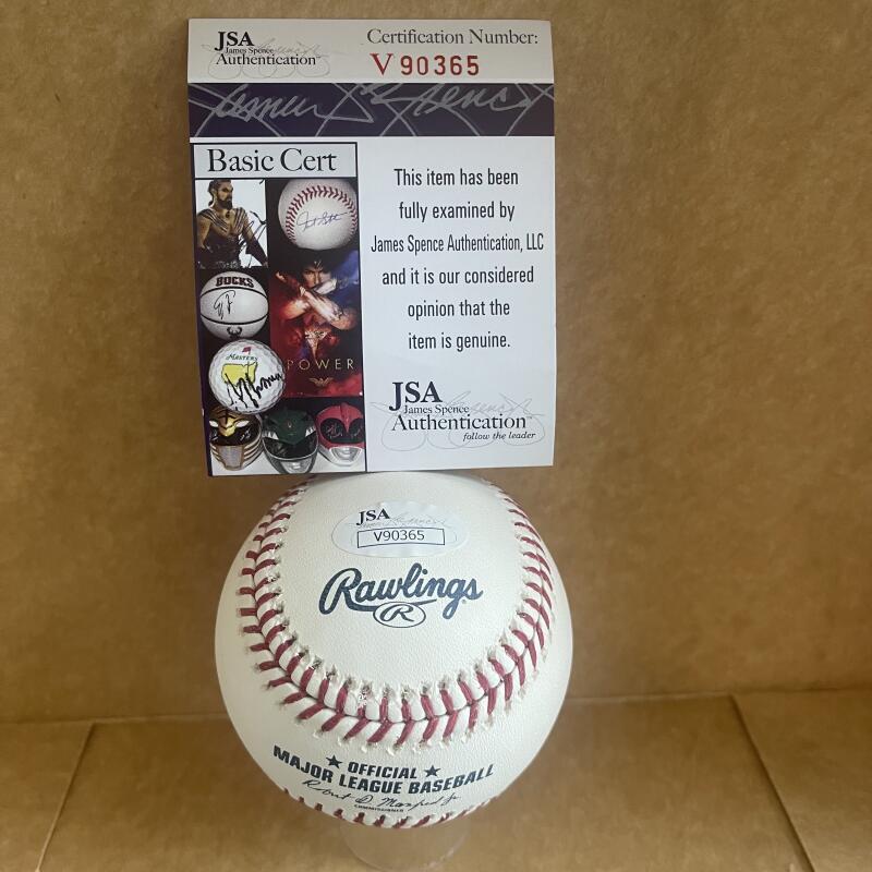 FERNANDO TATIS PADRES SIGNED AUTO 2018 FUTURES GAME BASEBALL JSA V90365