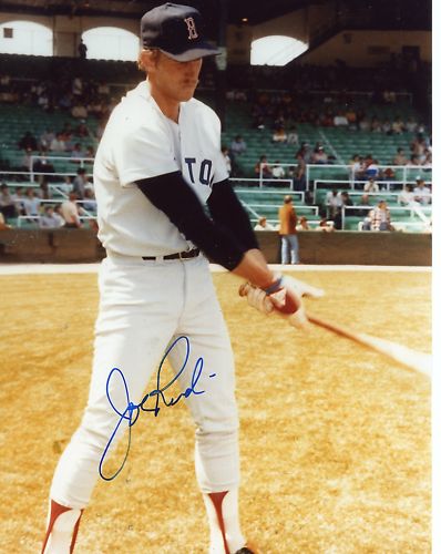 JOE  RUDI  BOSTON  RED SOX    SIGNED 8X10