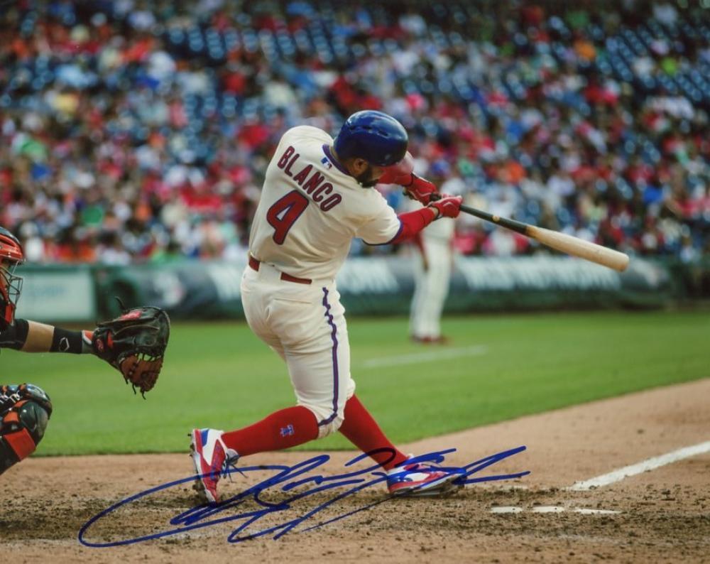 ANDRES BLANCO PHILADELPHIA PHILLIES SIGNED AUTOGRAPHED 8X10 PHOTO W/COA