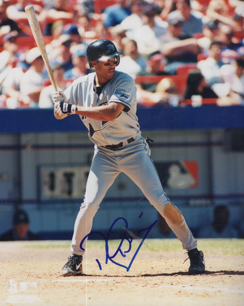RANDY WINN RAYS SIGNED AUTOGRAPHED 8X10 PHOTO W/ COA
