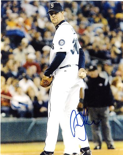 AARON  SELE     SEATTLE  PILOTS    SIGNED 8X10