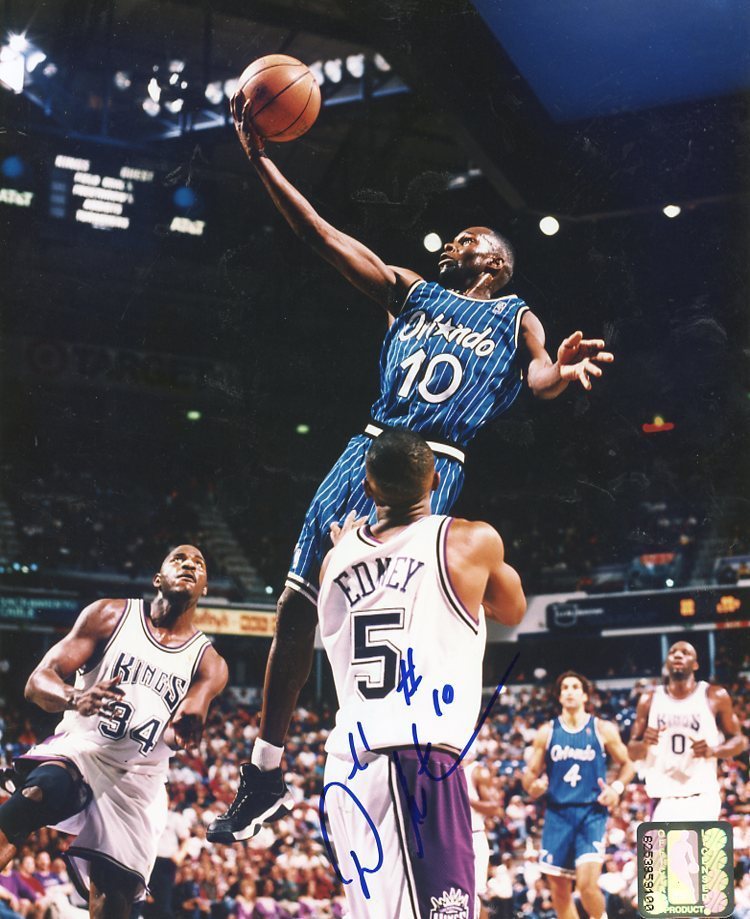 DARRELL ARMSTRONG ORLANDO MAGIC SIGNED AUTOGRAPHED 8X10 PHOTO W/COA