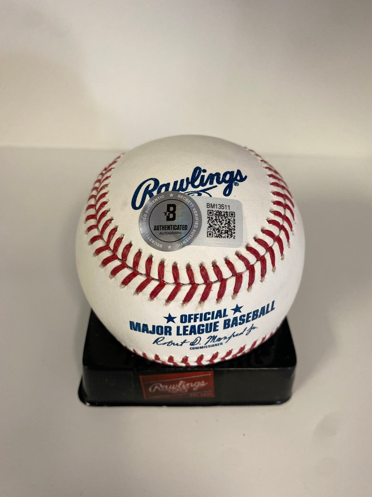 JACK AKER PILOTS/A'S SIGNED AUTOGRAPHED M.L. BASEBALL BECKETT AUTHENTICATED *