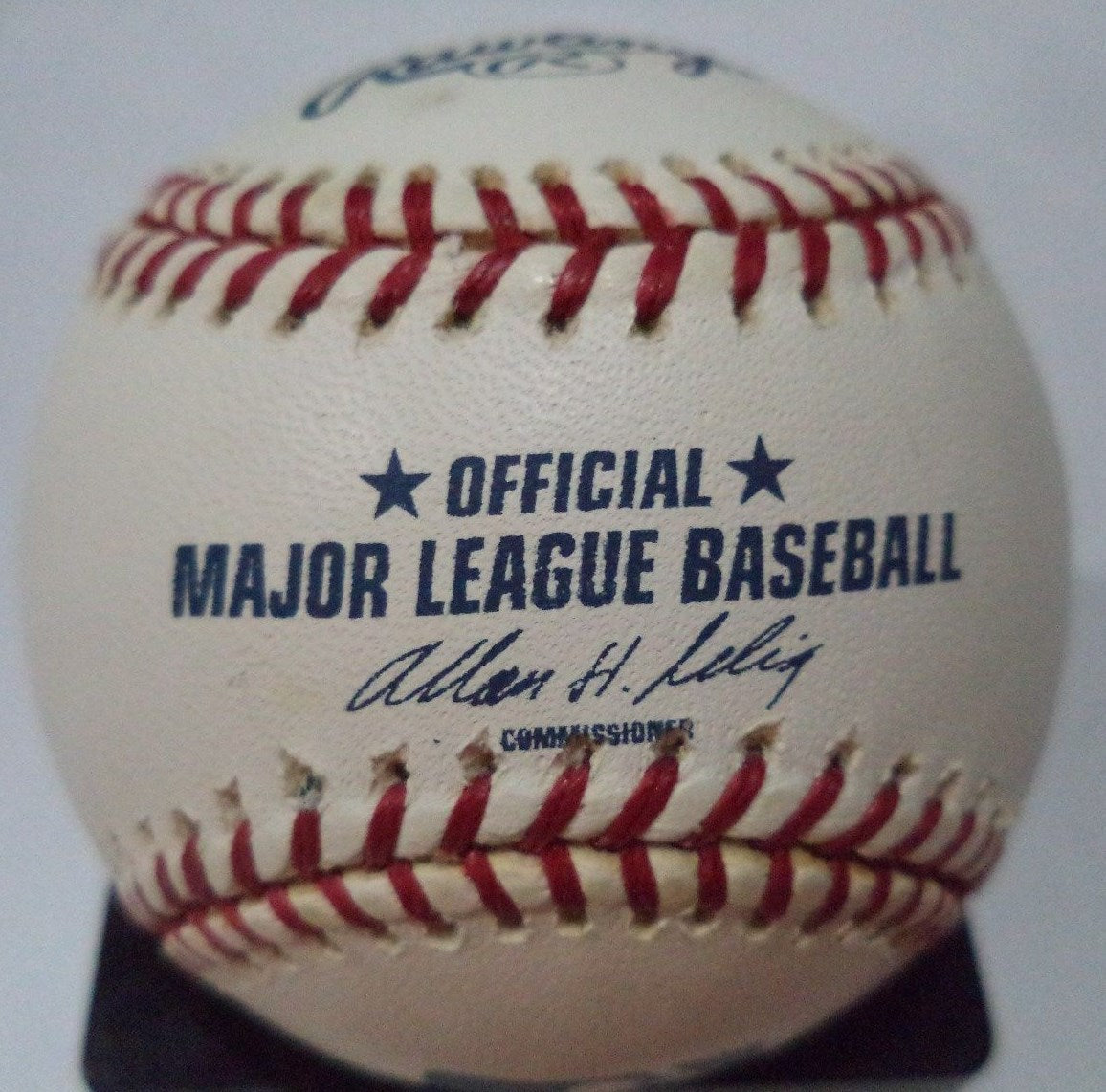 AARON THOMPSON TWINS MARLINS SIGNED AUTOGRAPHED MAJOR LEAGUE BASEBALL W/COA