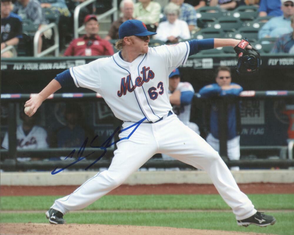 CHRIS SCHWINDEN NEW YORK METS SIGNED AUTOGRAPHED 8X10 PHOTO W/ COA