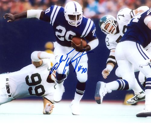 ALBERT  BENTLEY  INDIANAPOLIS  COLTS    SIGNED  8X10