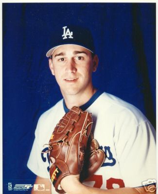 JAMIE ARNOLD LOS ANGELES DODGERS UNSIGNED 8X10 PHOTO
