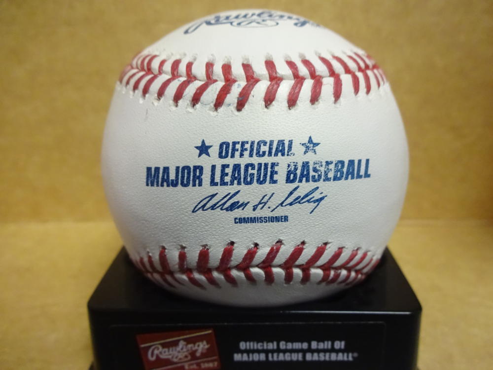 ALEN HANSON  san francisco giants SIGNED M.L. BASEBALL W/COA