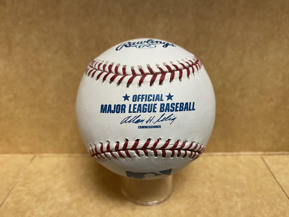SCOTT MCCAIN CUBS/GIANTS/RAYS SIGNED AUTOGRAPHED M.L. BASEBALL W/ COA