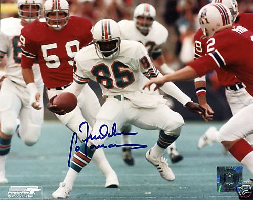 FREDDIE SOLOMON  MIAMI DOLPHINS  SIGNED 8X10