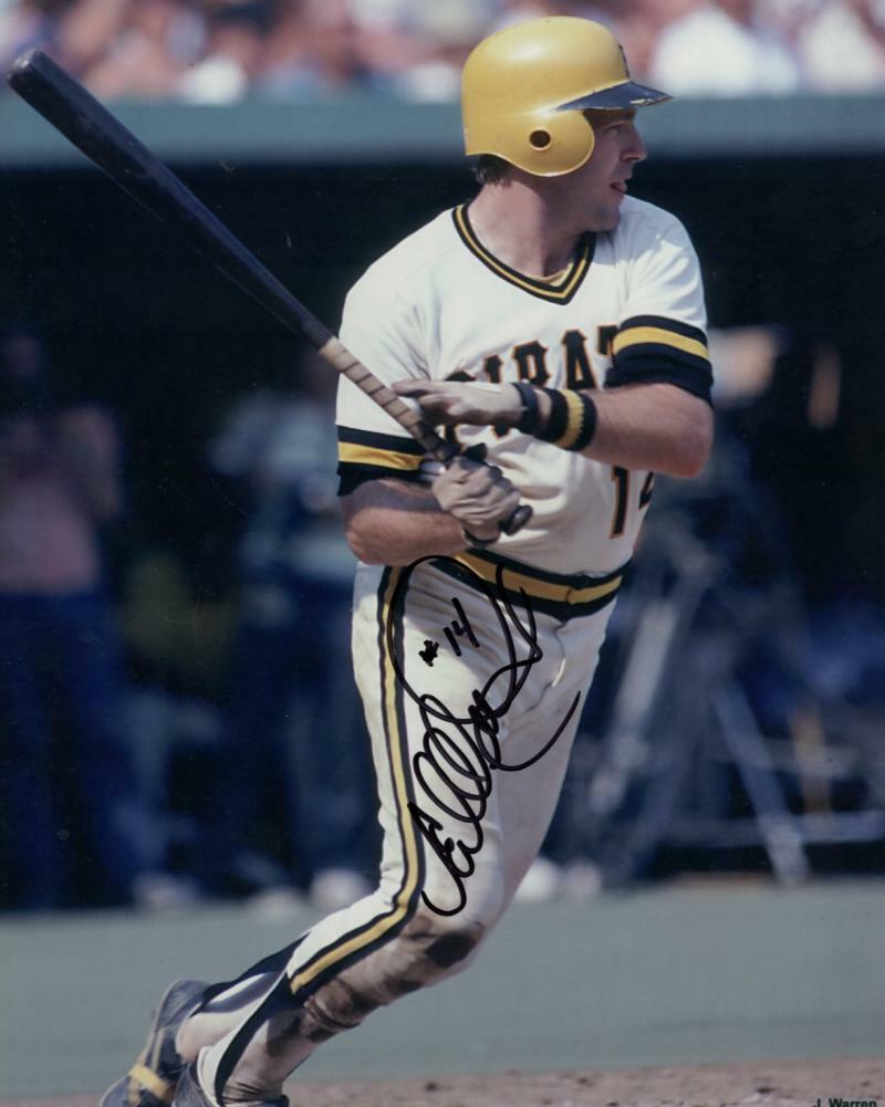 ED OTT PITTSBURGH PIRATES SIGNED 8X10  PHOTO W/ COA
