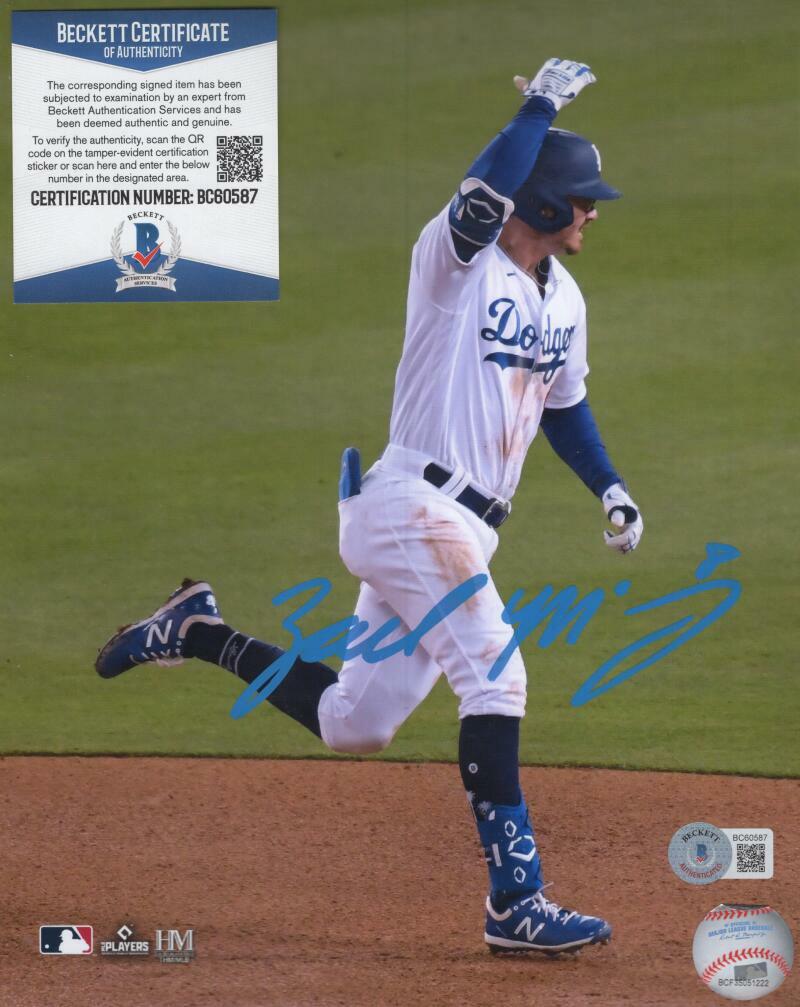 ZACH MCKINSTRY LOS ANGELES DODGERS SIGNED  8X10 PHOTO BECKETT BC60587