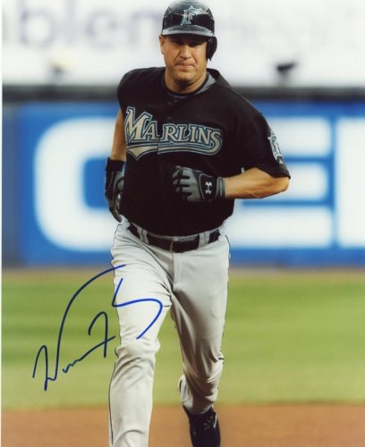 WES HELMS FLORIDA MARLINS SIGNED 8X10 PHOTO W/COA