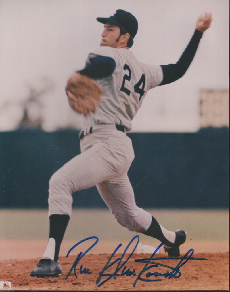 RON KLIMKOWSKI YANKEES SIGNED AUTOGRAPHED 8X10 PHOTO W/ COA