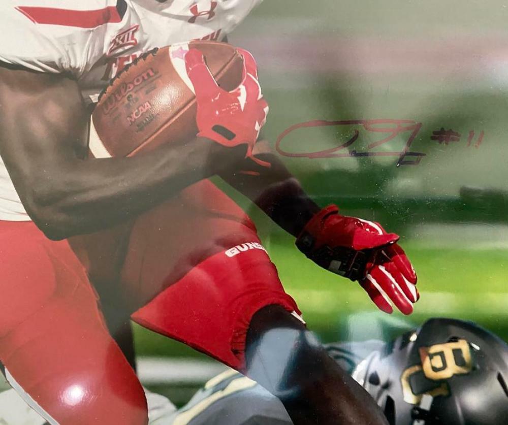 JAKEEM GRANT TEXAS TECH/DOLPHINS SIGNED AUTOGRAPHED PHOTO 11X14