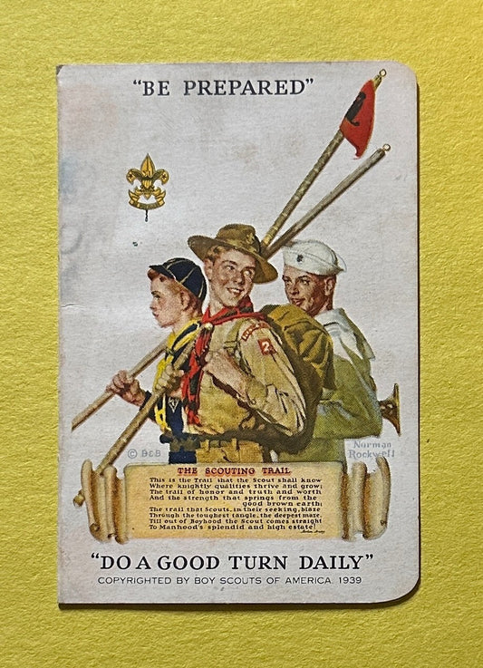 1947 VINTAGE BOY SCOUTS OF AMERICA IDENTIFICATION CARD