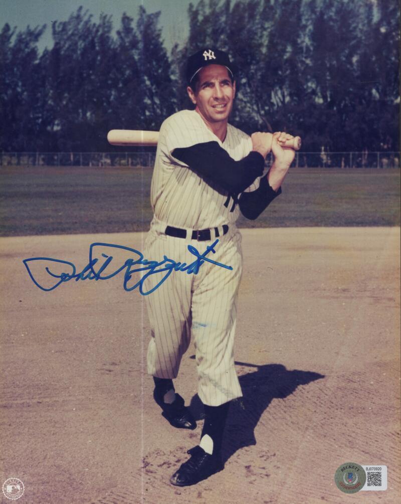 PHIL RIZZUTO YANKEES SIGNED AUTOGRAPHED 8X10 PHOTO BECKETT Bj070920