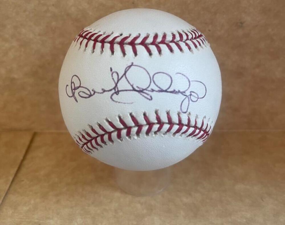 BENITO SANTIAGO MARLINS/GIANTS SIGNED AUTO M.L. BASEBALL BAS AUTHENTICATED