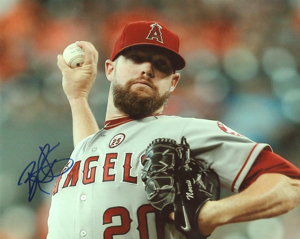 BUD NORRIS LOS ANGELES ANGELS  SIGNED AUTOGRAPHED 8X10 PHOTO W/ COA