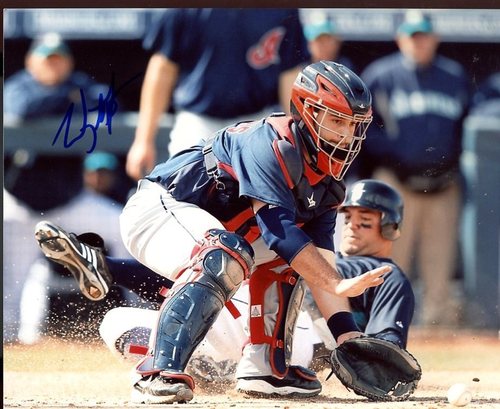 WYATT TOREGAS CLEVELAND INDIANS SIGNED 8X10 PHOTO W/COA