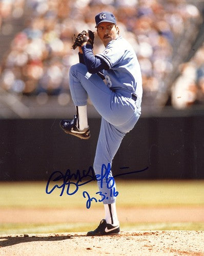 ANDY  MCGAFFIGAN  KC  ROYALS      SIGNED 8X10  PHOTO