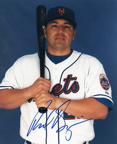 ROD  BARAJAS   NEW  YORK  METS     SIGNED 8X10