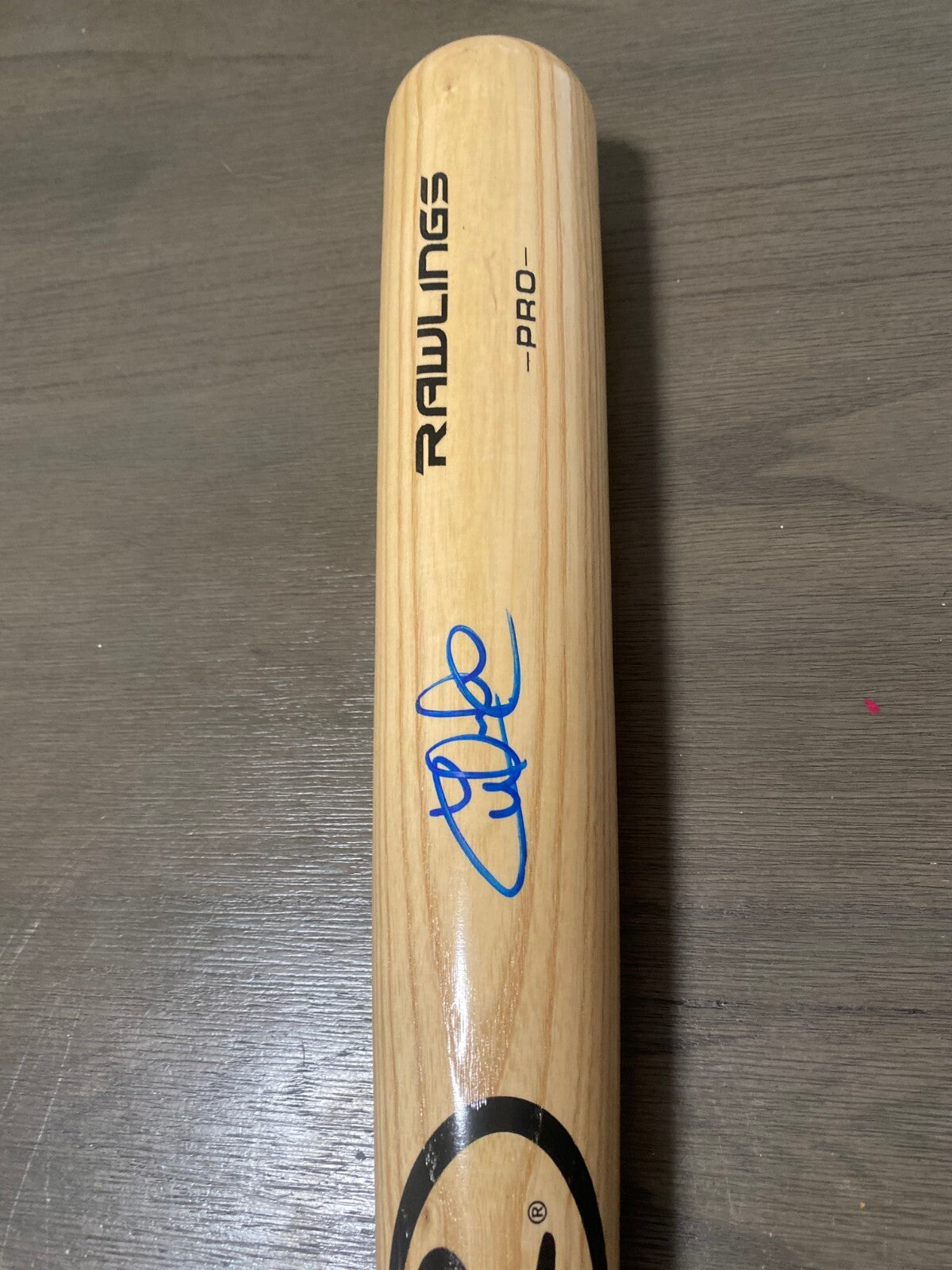 WILLSON CONTRERAS MILWAUKEE BREWERS SIGNED AUTO RAWLINGS BIG STICK BAT PSA *