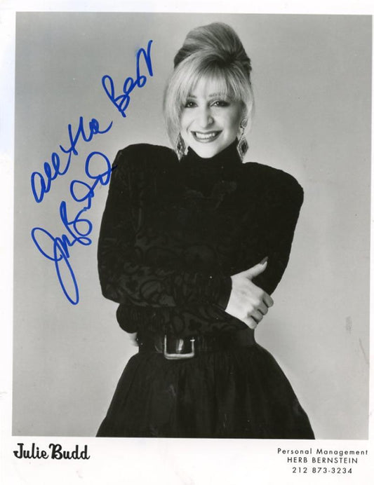 JULIE BUDD CHILD OF PLEANTY SIGNED AUTOGRAPHED 8X10 PHOTO W/COA