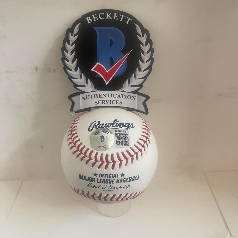 MANUEL SEQUERA TIGERS  SIGNED AUTO M.L. BASEBALL BAS AUTHENTICATED