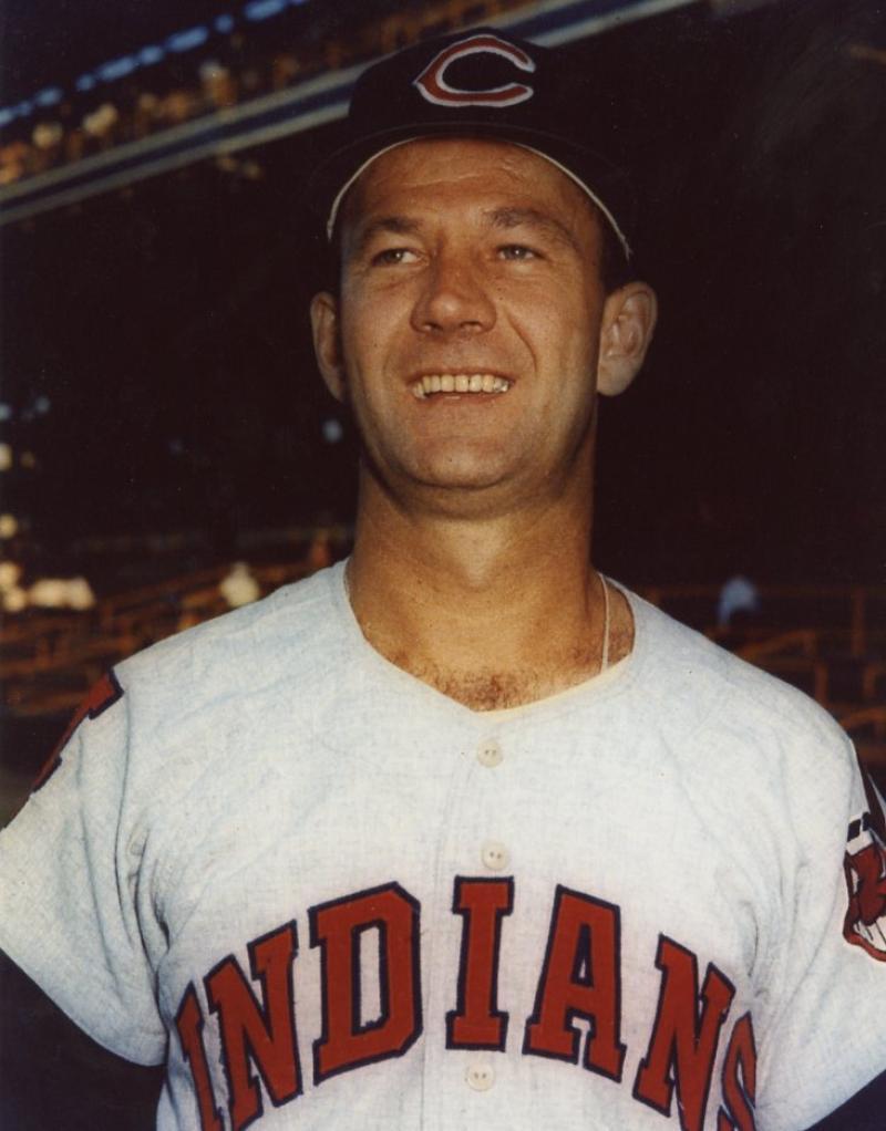 GEORGE STRICKLAND CLEVELAND INDIANS UNSIGNED 8x10 PHOTO