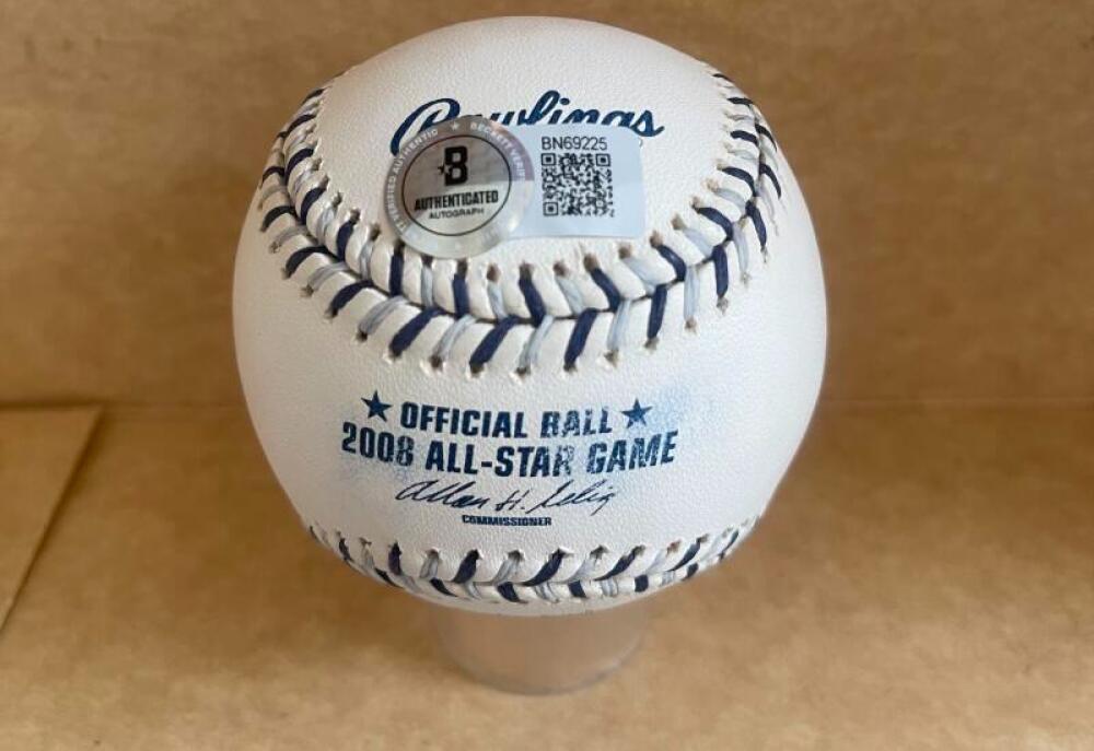 MATT HOLLIDAY ROCKIES SIGNED AUTO 2008 ALL STAR BASEBALL