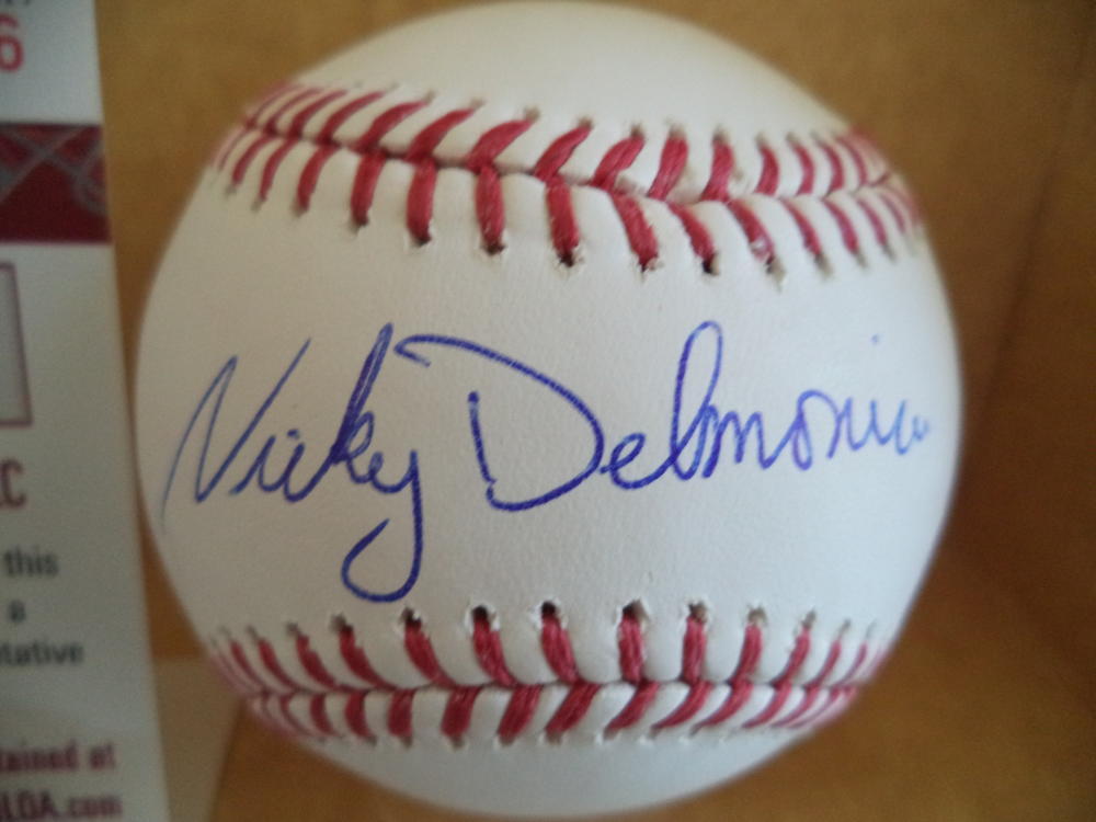 NICKY DELMONICO CHICAGO WHITE SOX SIGNED AUTOGRAPH ML BASEBALL JSA WP970486