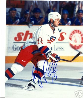 BRYAN SMOLINSKI USA SIGNED 8X10 PHOTO W/COA