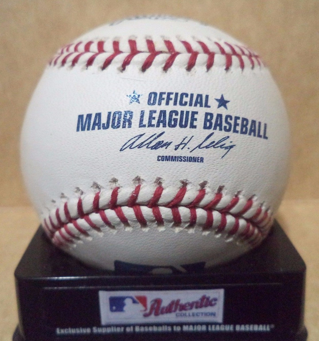 FERNANDO HERNANDEZ 2008 OAKLAND A'S SIGNED AUTOGRAPHED M.L ROMLB BASEBALL W/COA