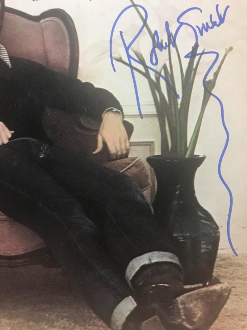 ROBERT GOULET "TODAY'S GREATEST HITS" SIGNED VINYL LP RECORD  W/COA